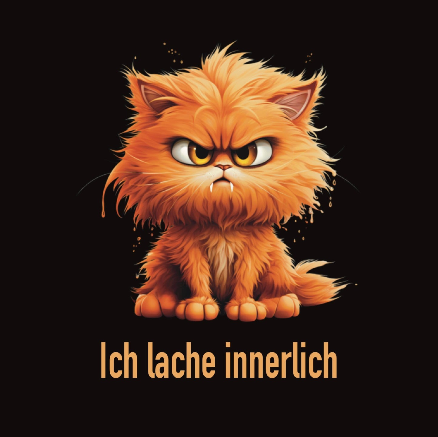 Vorbestellung Grumpy Cat rot,  wählbarer Text