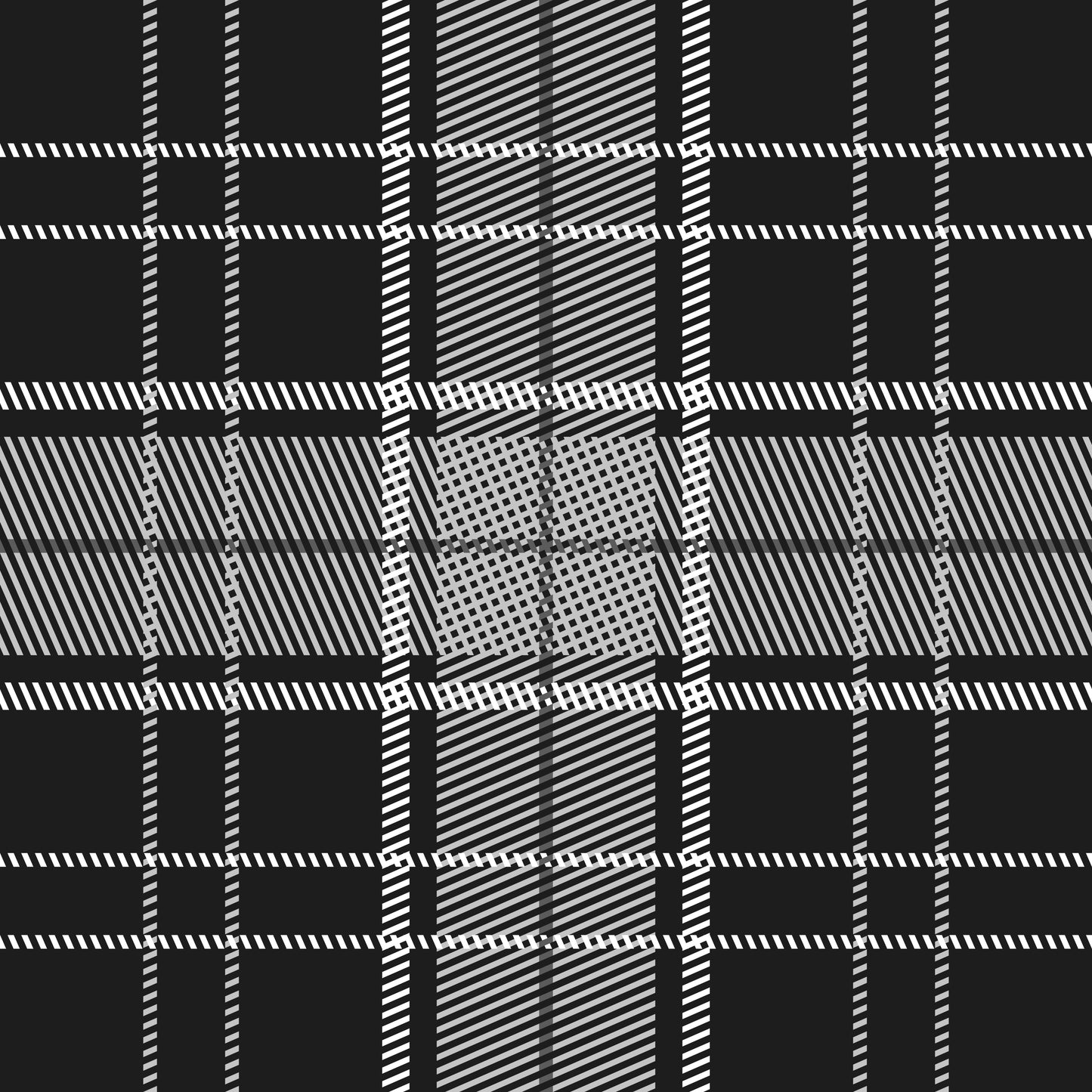 EP Plaid black and white