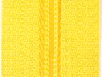 Endless yellow zipper