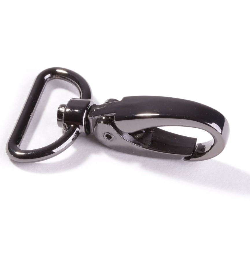 Karabiner gunmetal, sortiert