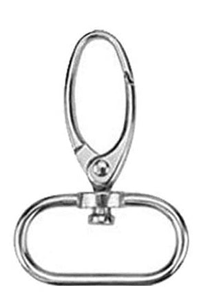 Karabiner silber, sortiert